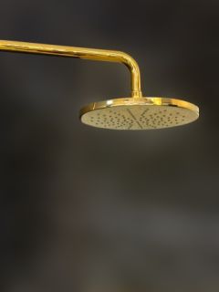 Душевая система с термостатом AltroBagno Costanza 0302 Or золото